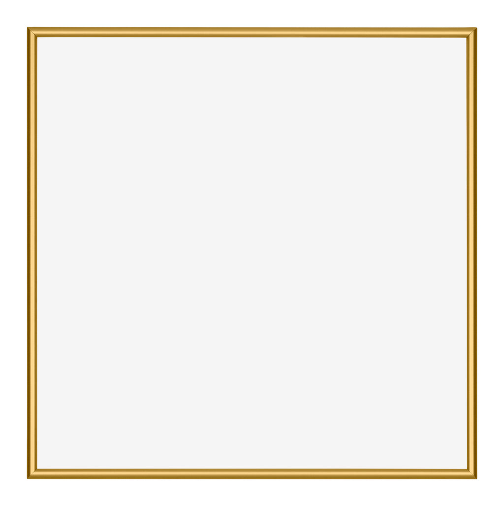 New York Aluminium Photo Frame 45x45cm Gold Shiny Front | Yourdecoration.com