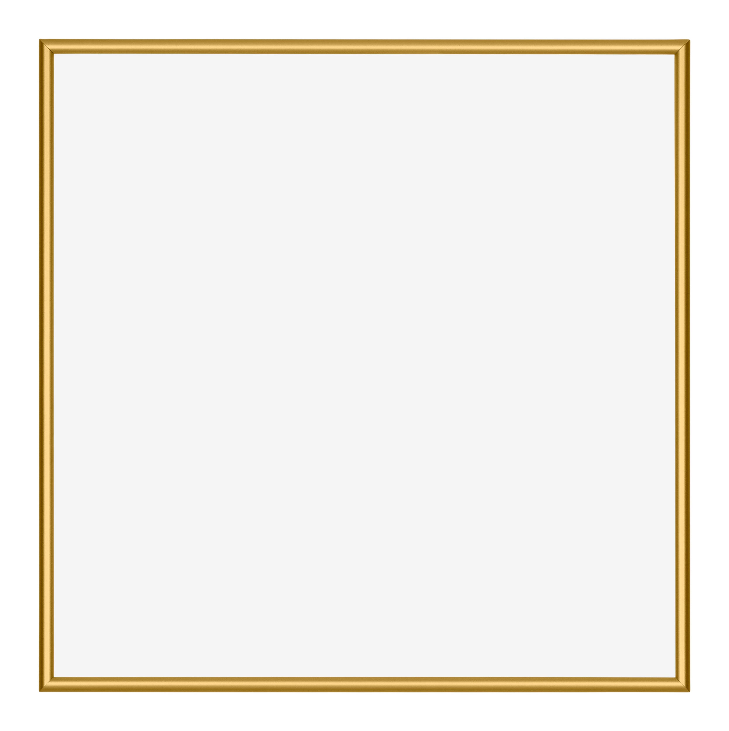 New York Aluminium Photo Frame 45x45cm Gold Shiny Front | Yourdecoration.com