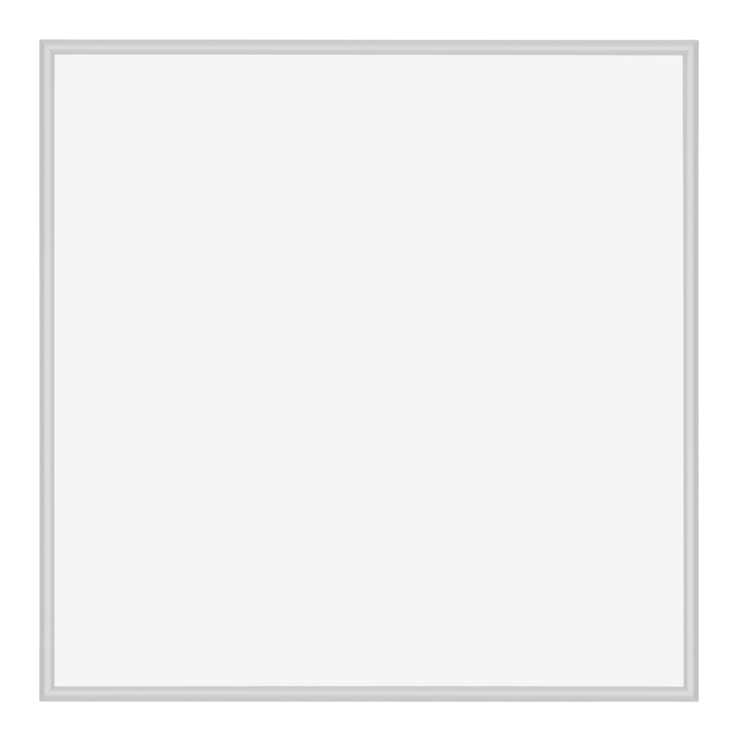 New York Aluminium Photo Frame 45x45cm Silver Matt Front | Yourdecoration.com