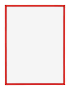 New York Aluminium Photo Frame 45x60cm Ferrari Red Front | Yourdecoration.com