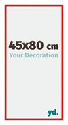 New York Aluminium Photo Frame 45x80cm Ferrari Red Front Size | Yourdecoration.com