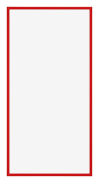 New York Aluminium Photo Frame 45x80cm Ferrari Red Front | Yourdecoration.com