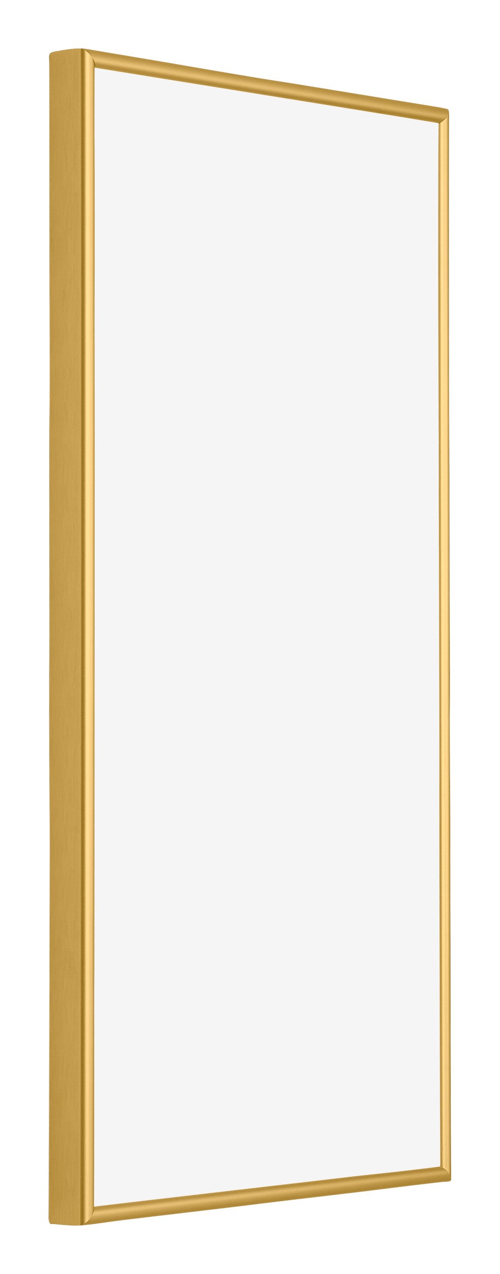 New York Aluminium Photo Frame 45x80cm Gold Shiny Front Oblique | Yourdecoration.com