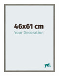 New York Aluminium Photo Frame 46x61cm Mercury Structure Front Size | Yourdecoration.com