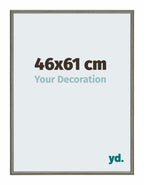 New York Aluminium Photo Frame 46x61cm Mercury Structure Front Size | Yourdecoration.com