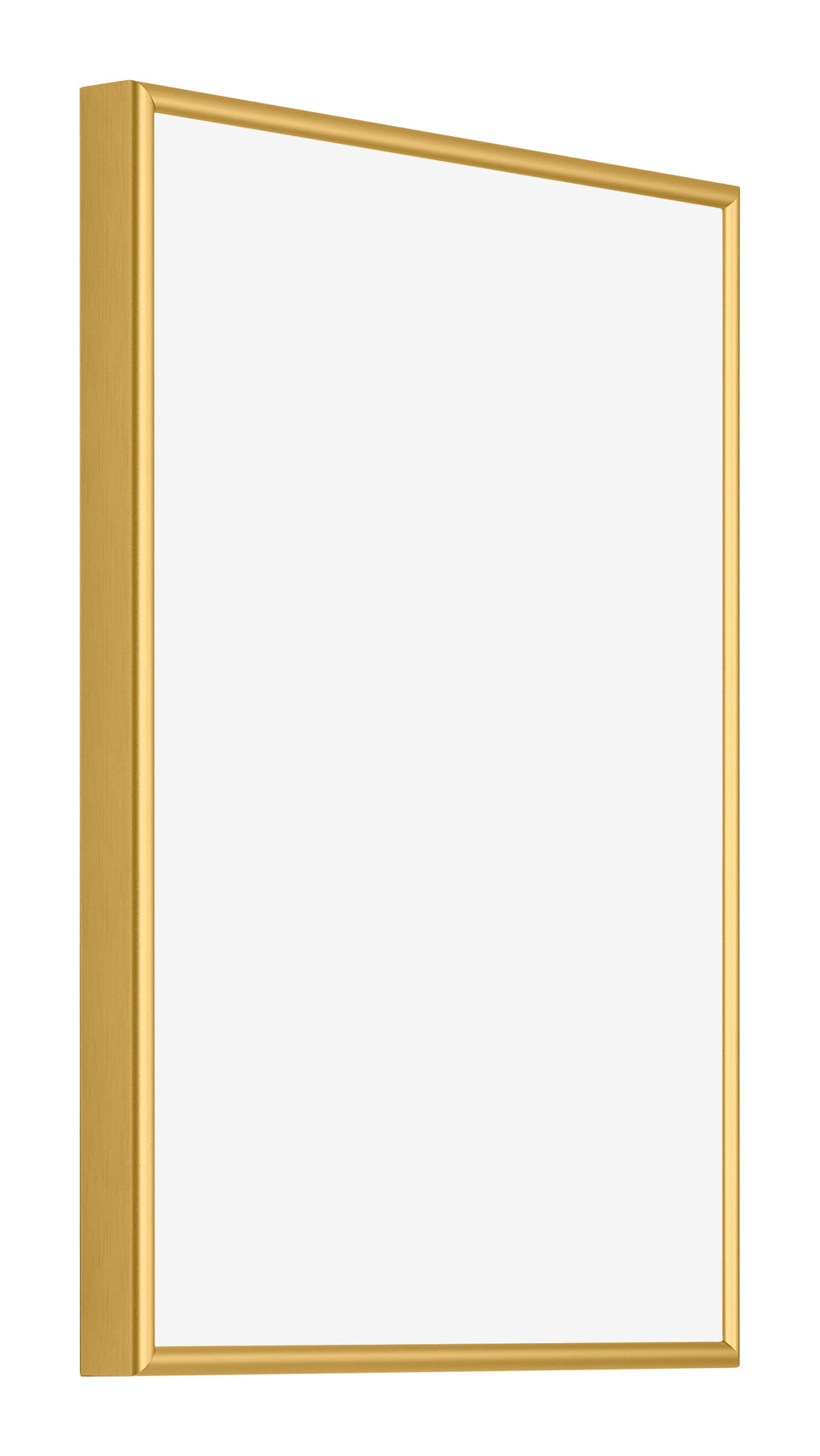 New York Aluminium Photo Frame 48x64cm Gold Shiny Front Oblique | Yourdecoration.com