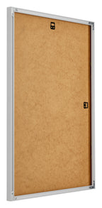 New York Aluminium Photo Frame 48x68cm Silver Matte Back Oblique | Yourdecoration.com
