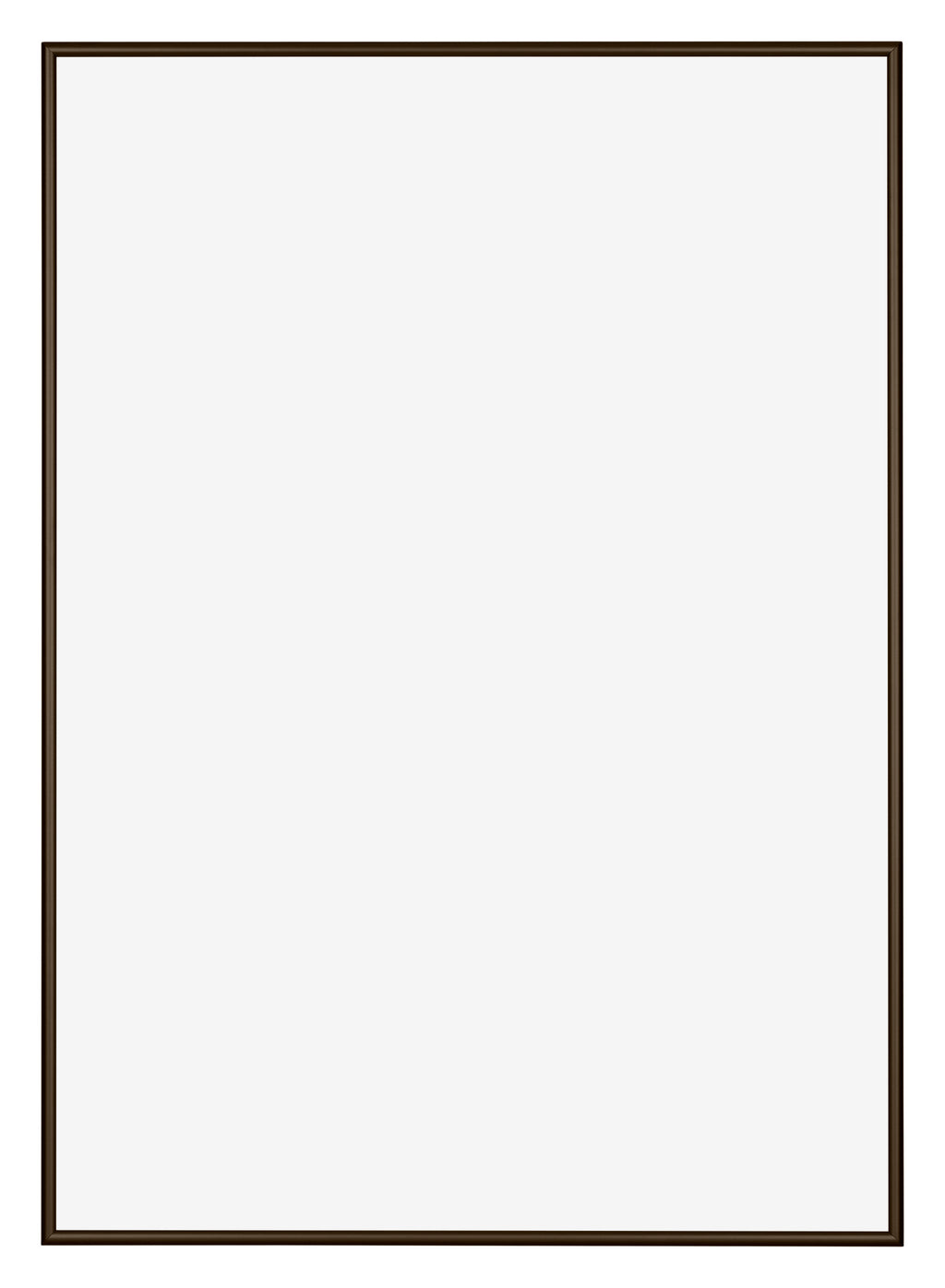 New York Aluminium Photo Frame 48x68cm Walnut Structure Front | Yourdecoration.com