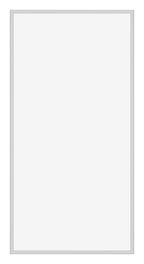 New York Aluminium Photo Frame 50x100cm Silver Matte Front | Yourdecoration.com