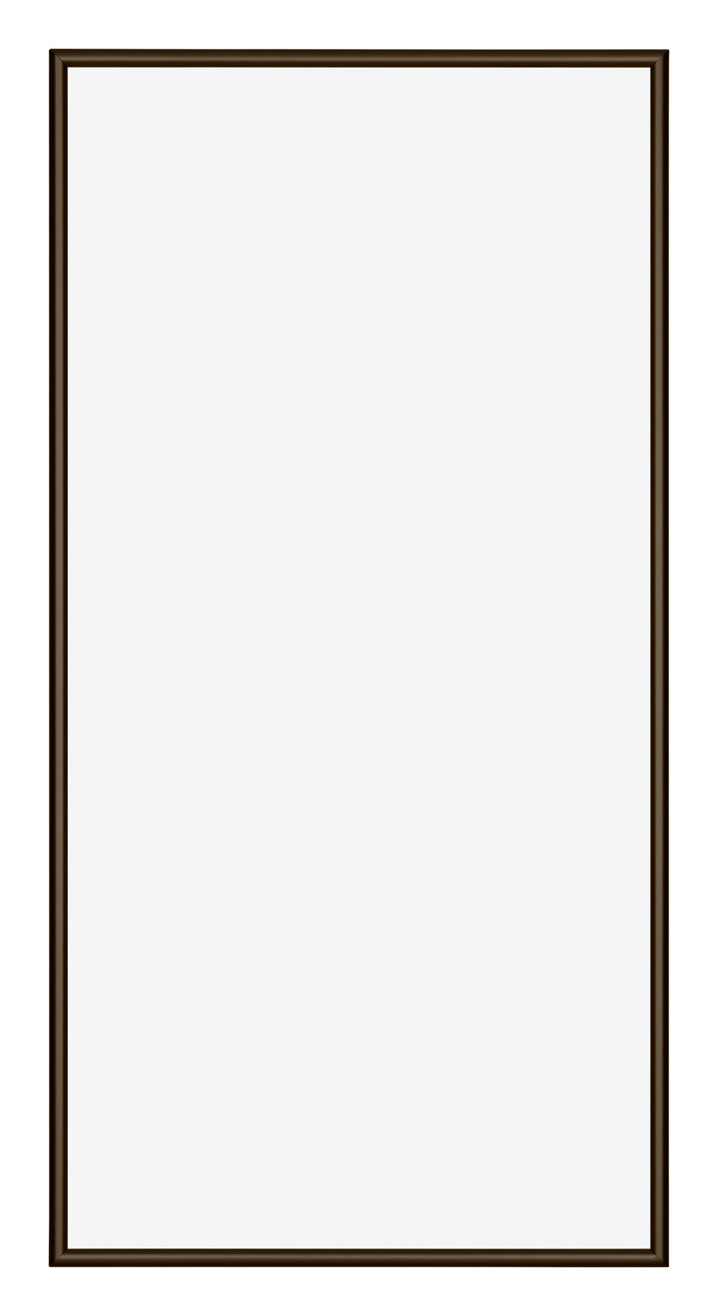 New York Aluminium Photo Frame 50x100cm Walnut Structure Front | Yourdecoration.com