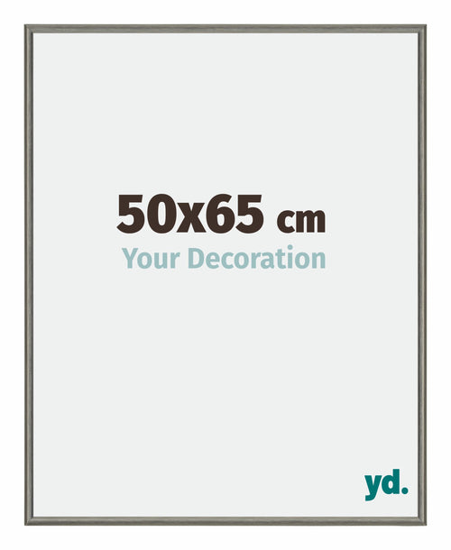New York Aluminium Photo Frame 50x65cm Mercury Structure Front Size | Yourdecoration.com