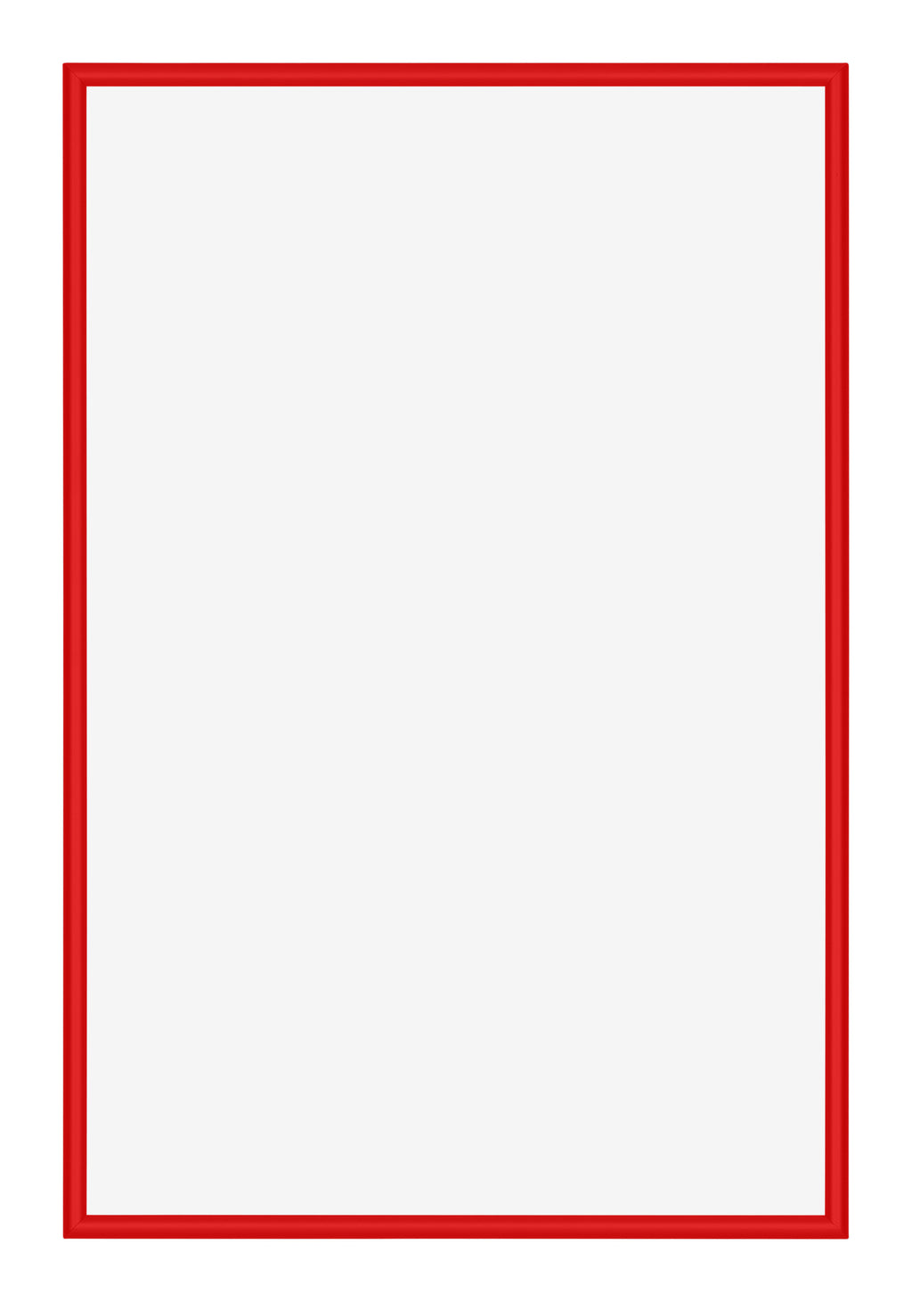 New York Aluminium Photo Frame 50x75cm Red Ferarri Front | Yourdecoration.com