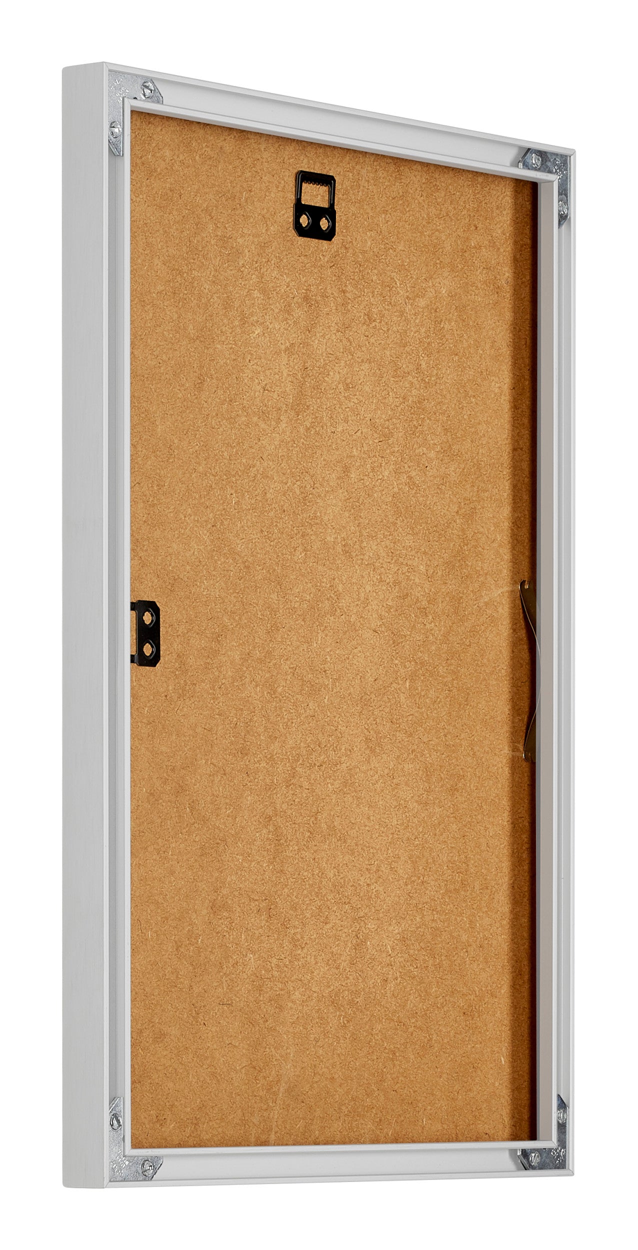 New York Aluminium Photo Frame 50x75cm Silver Matte Back Oblique | Yourdecoration.com