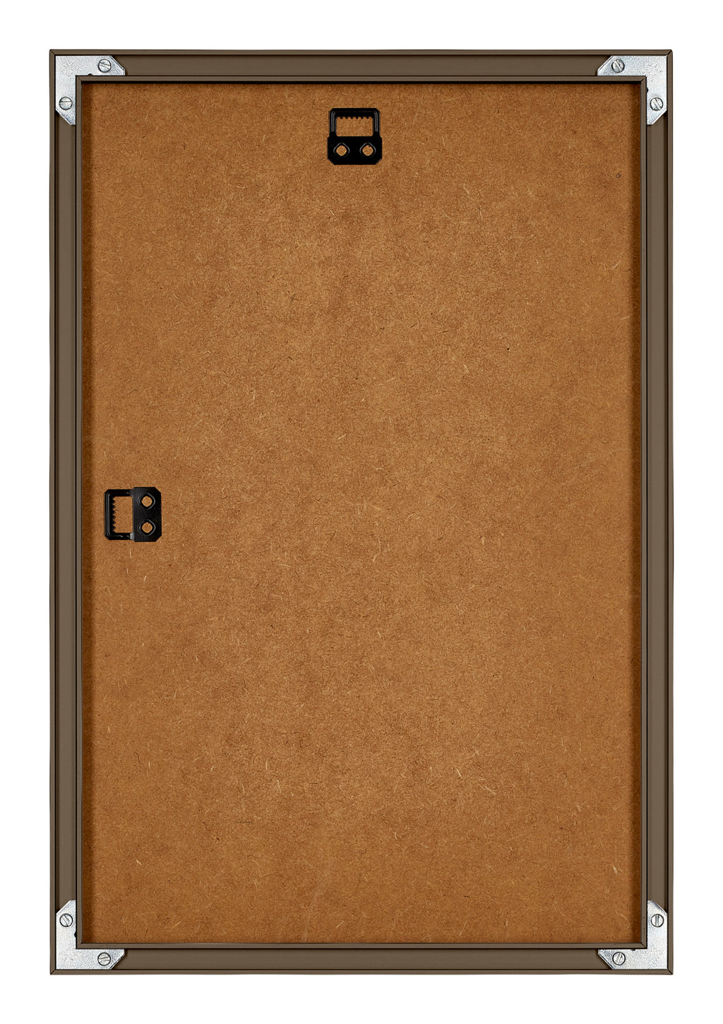 New York Aluminium Photo Frame 50x75cm Walnut Structure Back | Yourdecoration.com