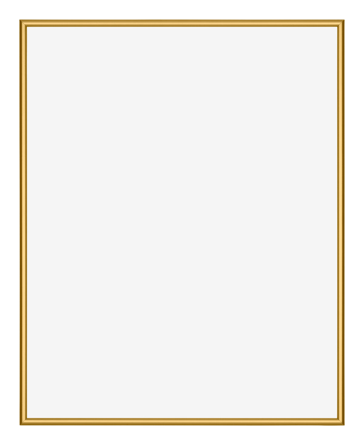 New York Aluminium Photo Frame 55x65cm Gold Shiny Front | Yourdecoration.com
