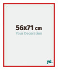 New York Aluminium Photo Frame 56x71cm Ferrari Red Front Size | Yourdecoration.com