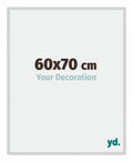 New York Aluminium Photo Frame 60x70cm Silver Matt Front Size | Yourdecoration.com