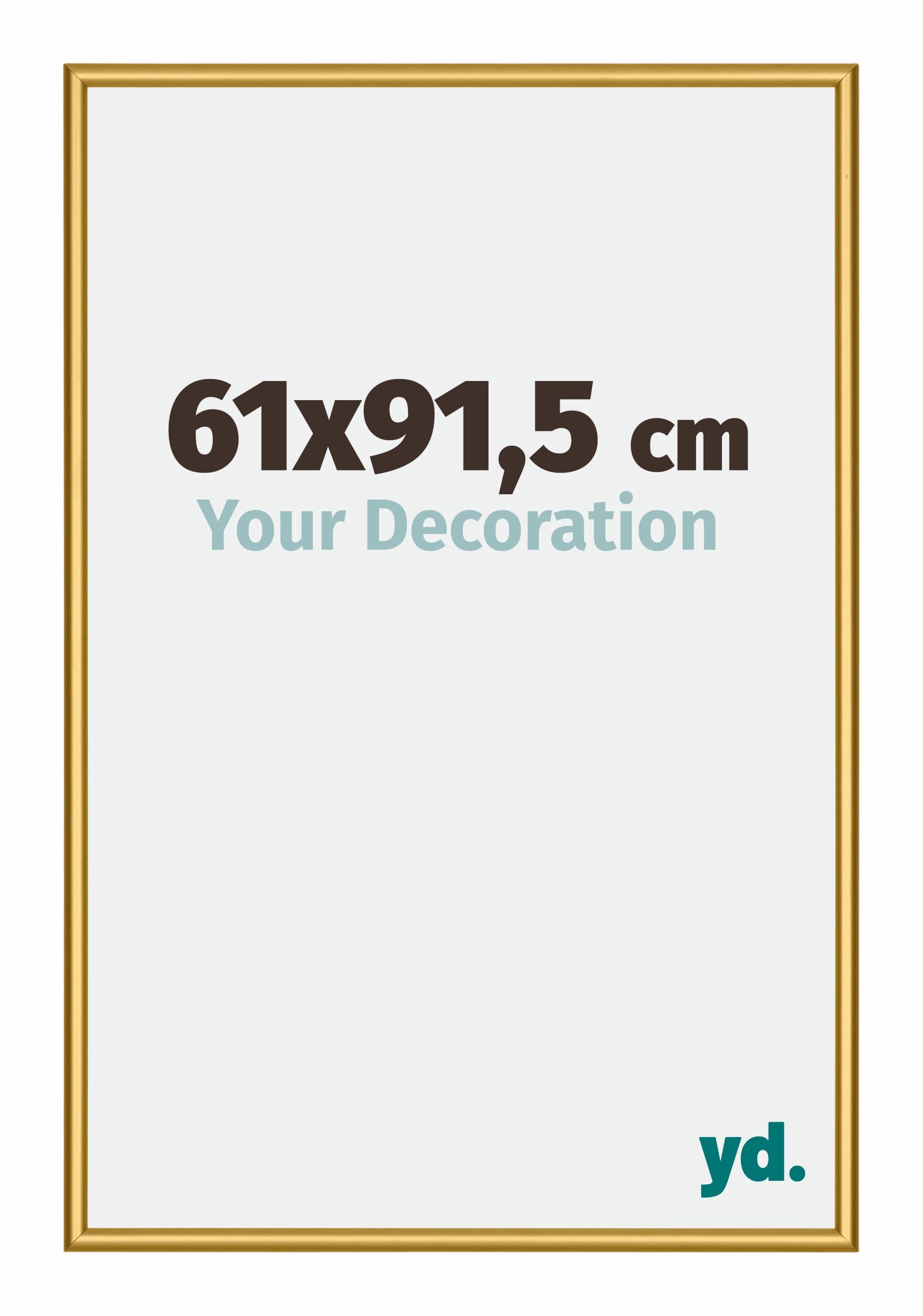 New York Aluminium Photo Frame 61x91 5cm Gold Shiny Front Size | Yourdecoration.com