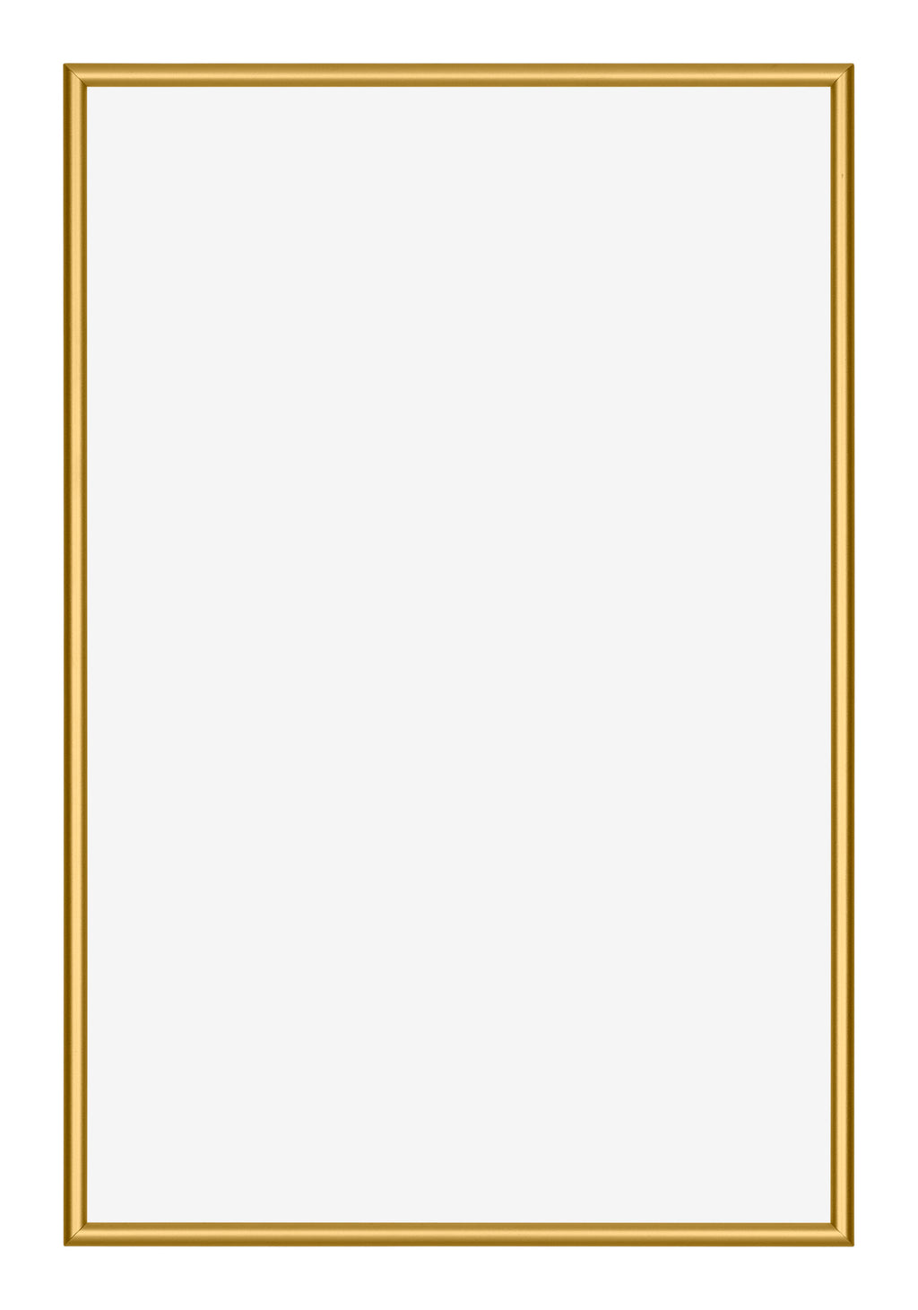 New York Aluminium Photo Frame 62x93cm Gold Shiny Front | Yourdecoration.com