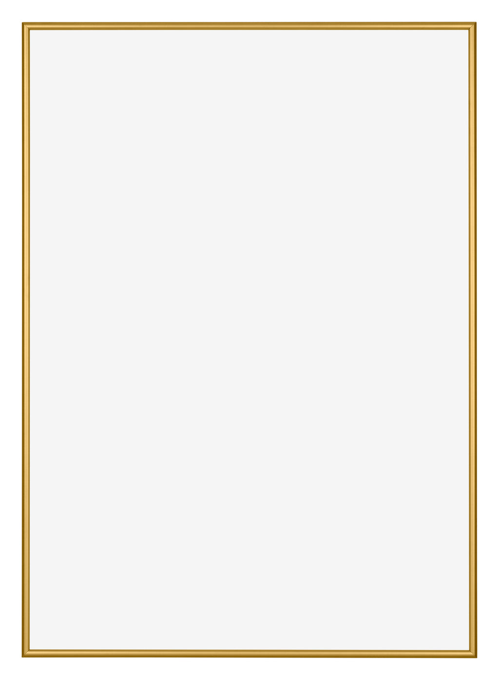 New York Aluminium Photo Frame 67x98cm Gold Shiny Front | Yourdecoration.com