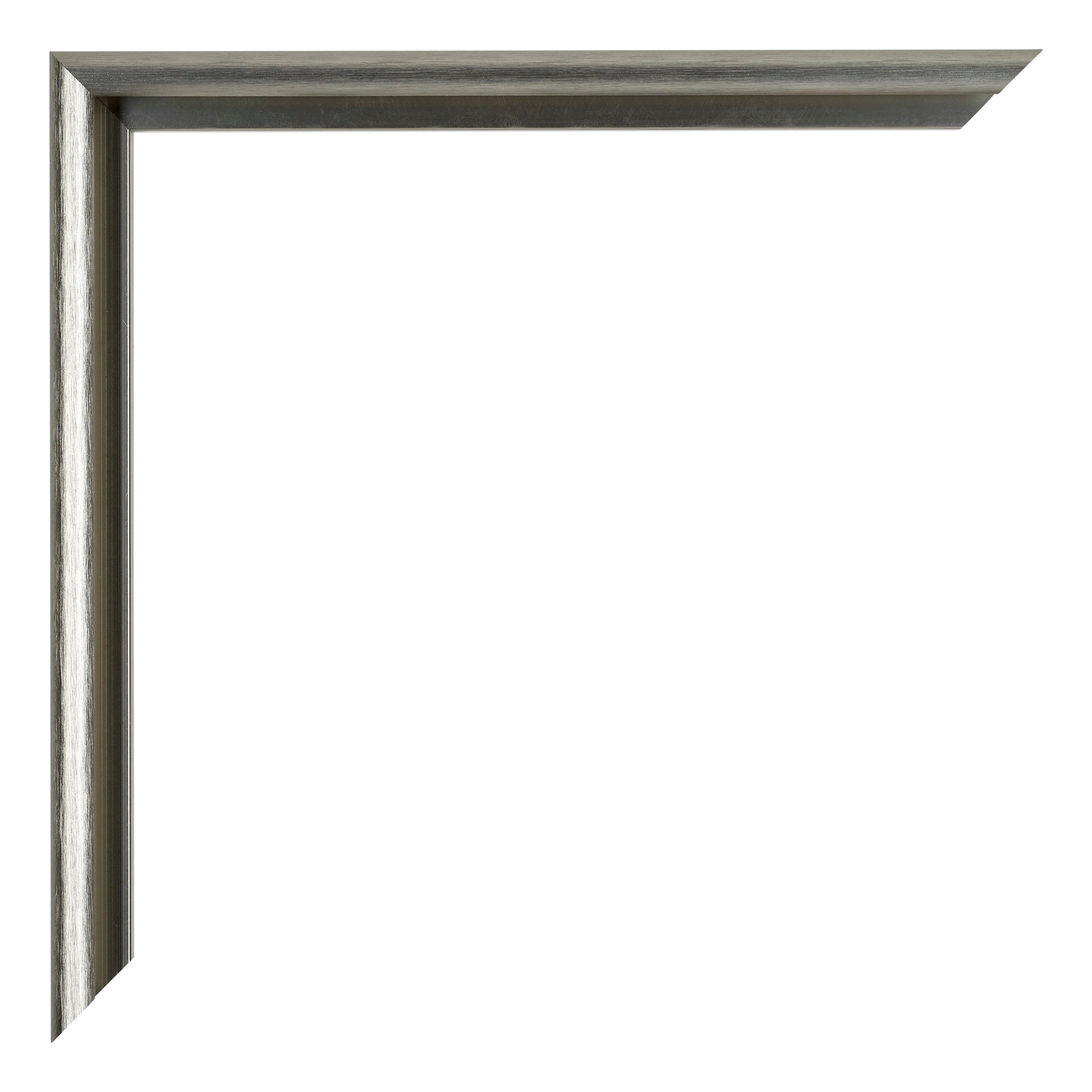 New York Aluminium Photo Frame 67x98cm Mercury Structure Detail Corner | Yourdecoration.com