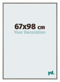 New York Aluminium Photo Frame 67x98cm Mercury Structure Front Size | Yourdecoration.com