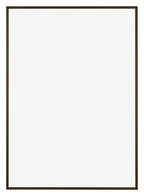 New York Aluminium Photo Frame 67x98cm Walnut Structure Front | Yourdecoration.com