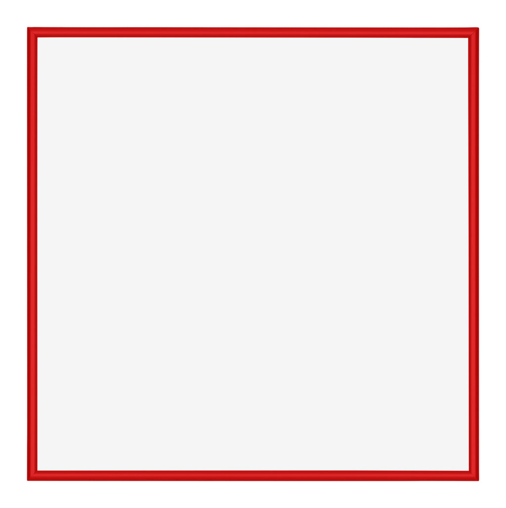 New York Aluminium Photo Frame 70x70cm Ferrari Red Front | Yourdecoration.com