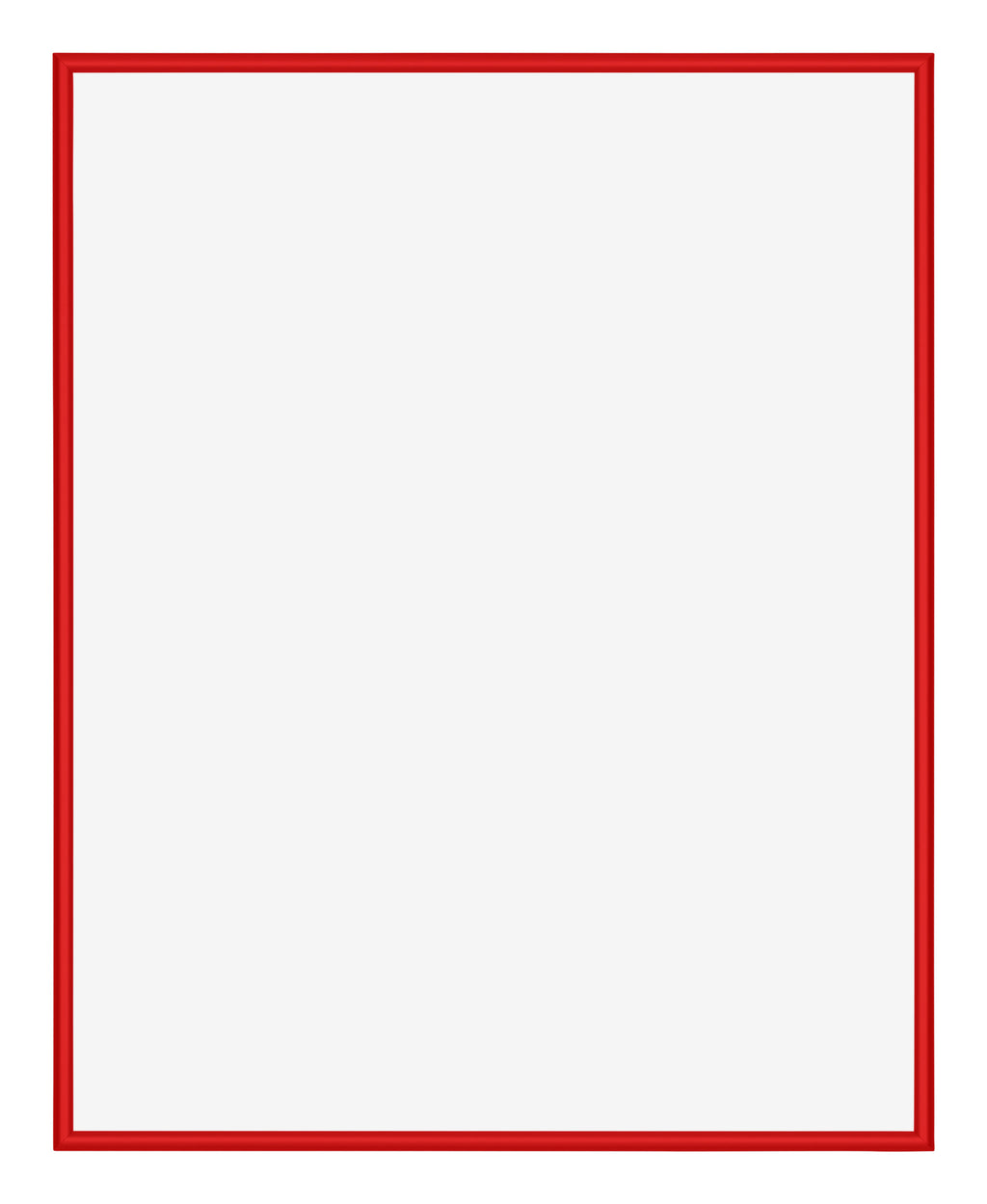 New York Aluminium Photo Frame 70x90cm Ferrari Red Front | Yourdecoration.com