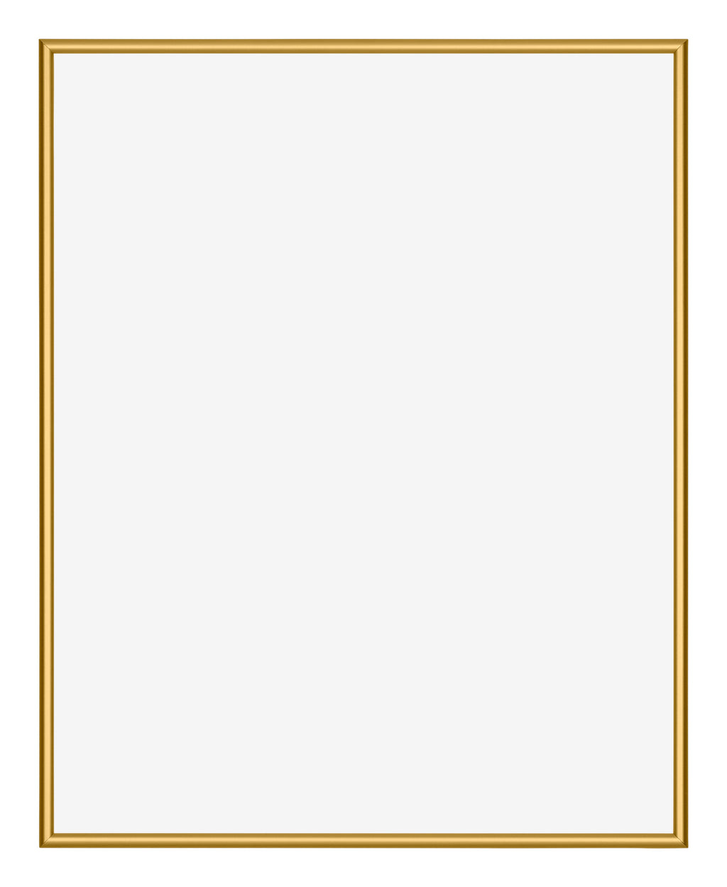 New York Aluminium Photo Frame 70x90cm Gold Shiny Front | Yourdecoration.com