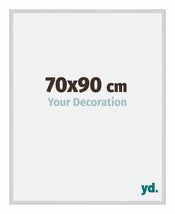 New York Aluminium Photo Frame 70x90cm Silver Matt Front Size | Yourdecoration.com