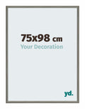 New York Aluminium Photo Frame 75x98cm Mercury Structure Front Size | Yourdecoration.com