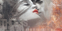 PGM ES 201 Sestillo Enrico The Kiss Art Print 100x50cm | Yourdecoration.com