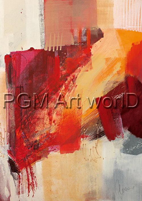 PGM FCU 702M Francesco Cusumano Astratto colorato II Art Print 21x30cm | Yourdecoration.com