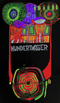 PGM FH 13 Friedensreich Hundertwasser Welttournee Art Print 49x83cm | Yourdecoration.com