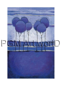 PGM MK 352 Kate Mawdsley Dusky Landscape III Art Print 50x70cm | Yourdecoration.com