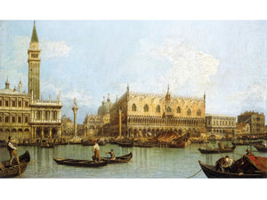 PGM OCA 26 Canaletto Molo Venedig Art Print 80x60cm | Yourdecoration.com