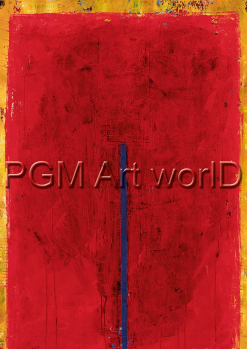 PGM RAB 702M Ralf Bohnenkamp Contrasting Red Art Print 21x30cm | Yourdecoration.com