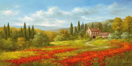 PGM SRH 18 Heinz Scholnhammer Tuscan Beauty II Art Print 100x50cm | Yourdecoration.com