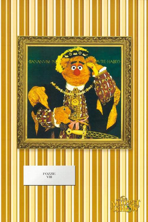 PGM TMS 189 The Muppet Show Fozzie VIII Art Print 61x91cm | Yourdecoration.com