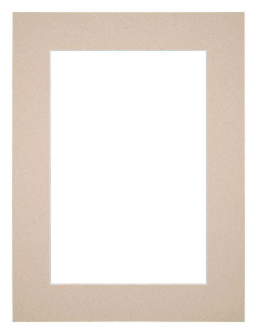 Passe Partout 18x24cm Carton Beige Edge 5cm Straight Front | Yourdecoration.com
