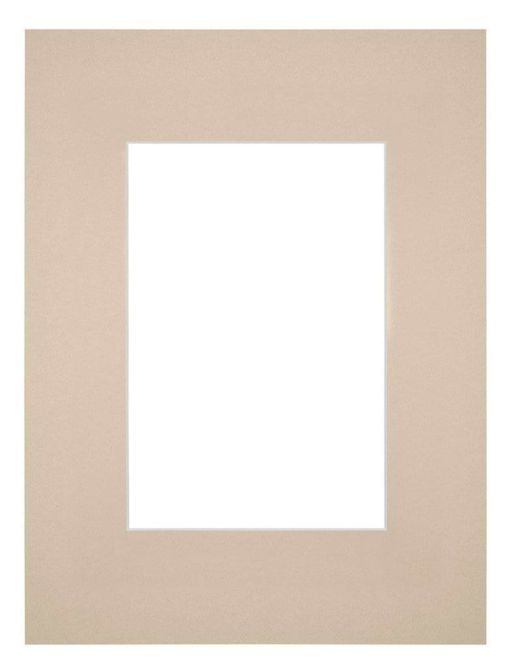 Passe Partout 18x24cm Carton Beige Edge Straight Front | Yourdecoration.com