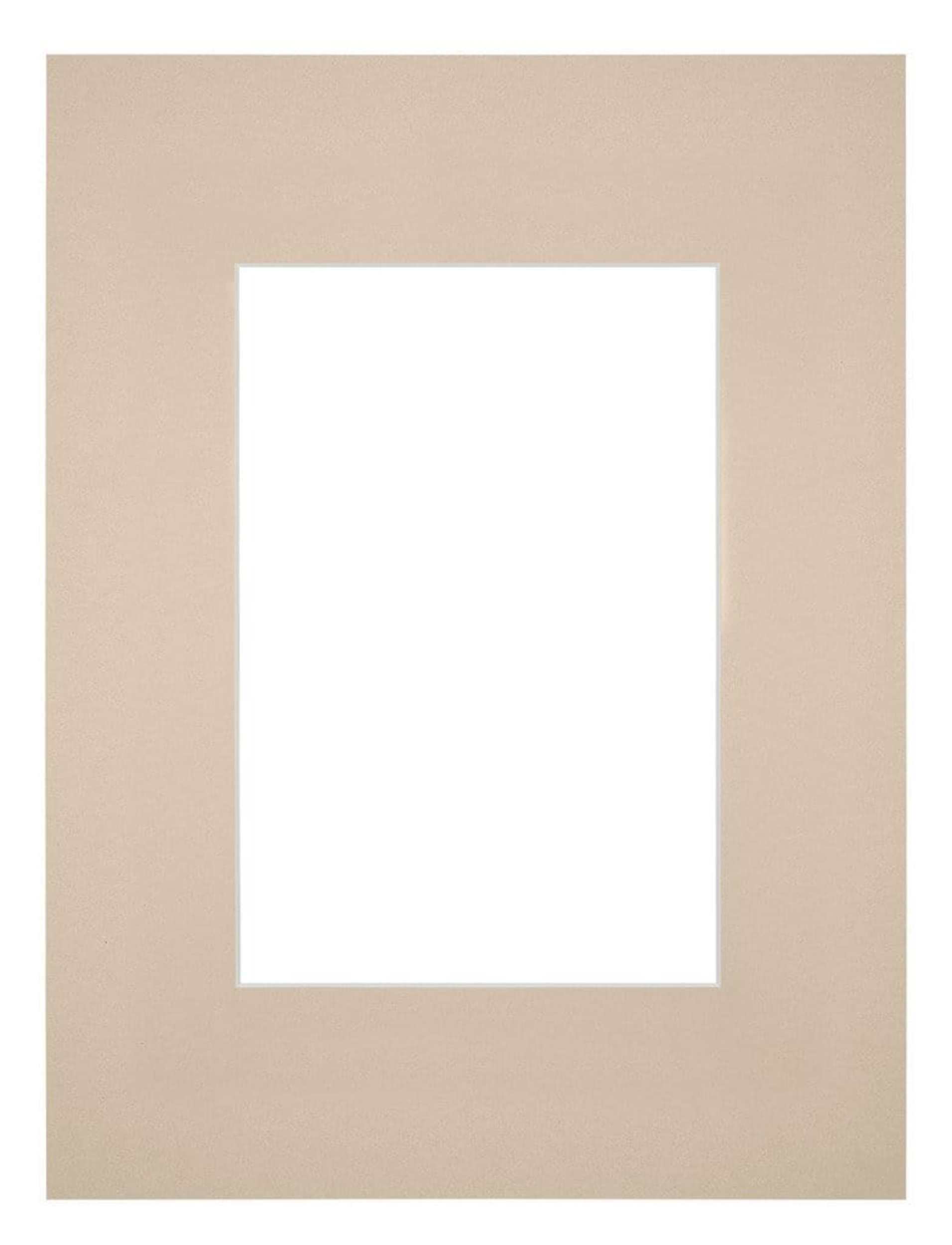 Passe Partout 18x24cm Carton Beige Edge Straight Front | Yourdecoration.com