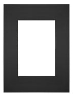 Passe Partout 18x24cm Carton Black Edge Straight Front | Yourdecoration.com