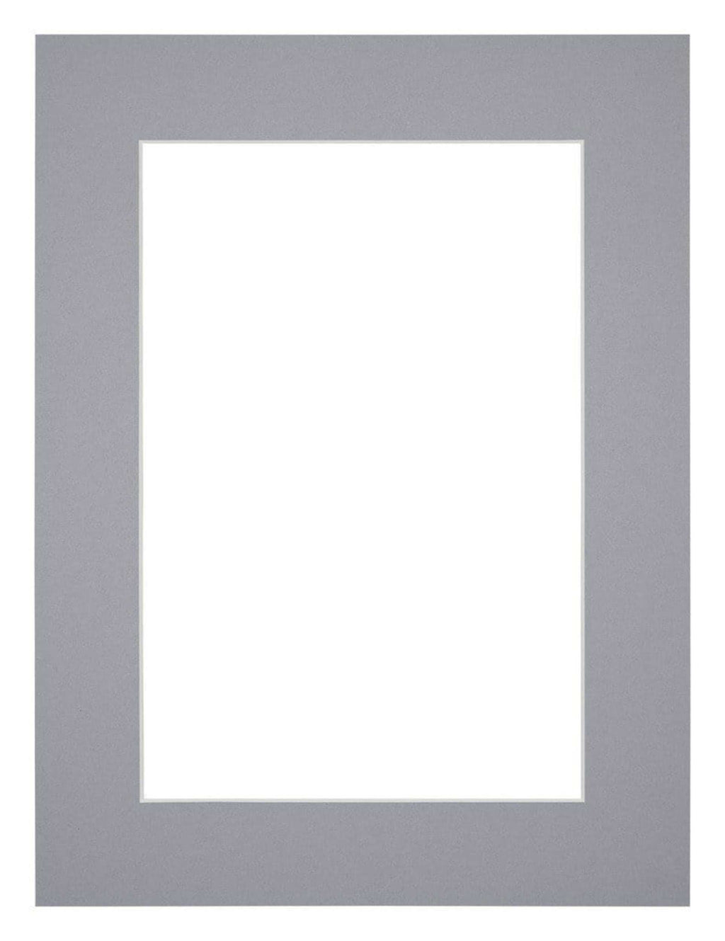 Passe Partout 18x24cm Carton Gray Edge 5cm Straight Front | Yourdecoration.com