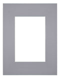 Passe Partout 18x24cm Carton Gray Edge Straight Front | Yourdecoration.com