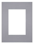 Passe Partout 18x24cm Carton Gray Edge Straight Front | Yourdecoration.com
