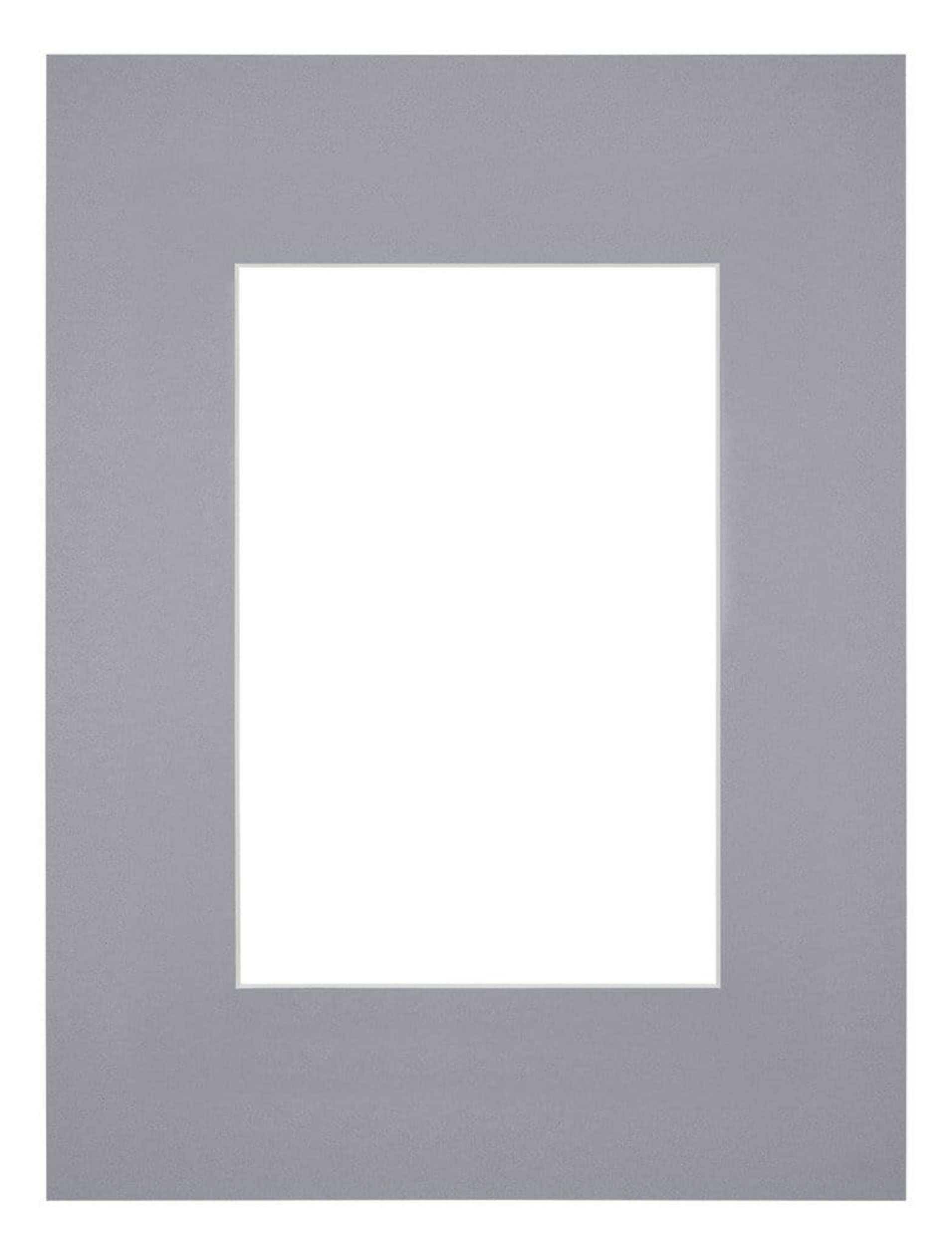 Passe Partout 18x24cm Carton Gray Edge Straight Front | Yourdecoration.com