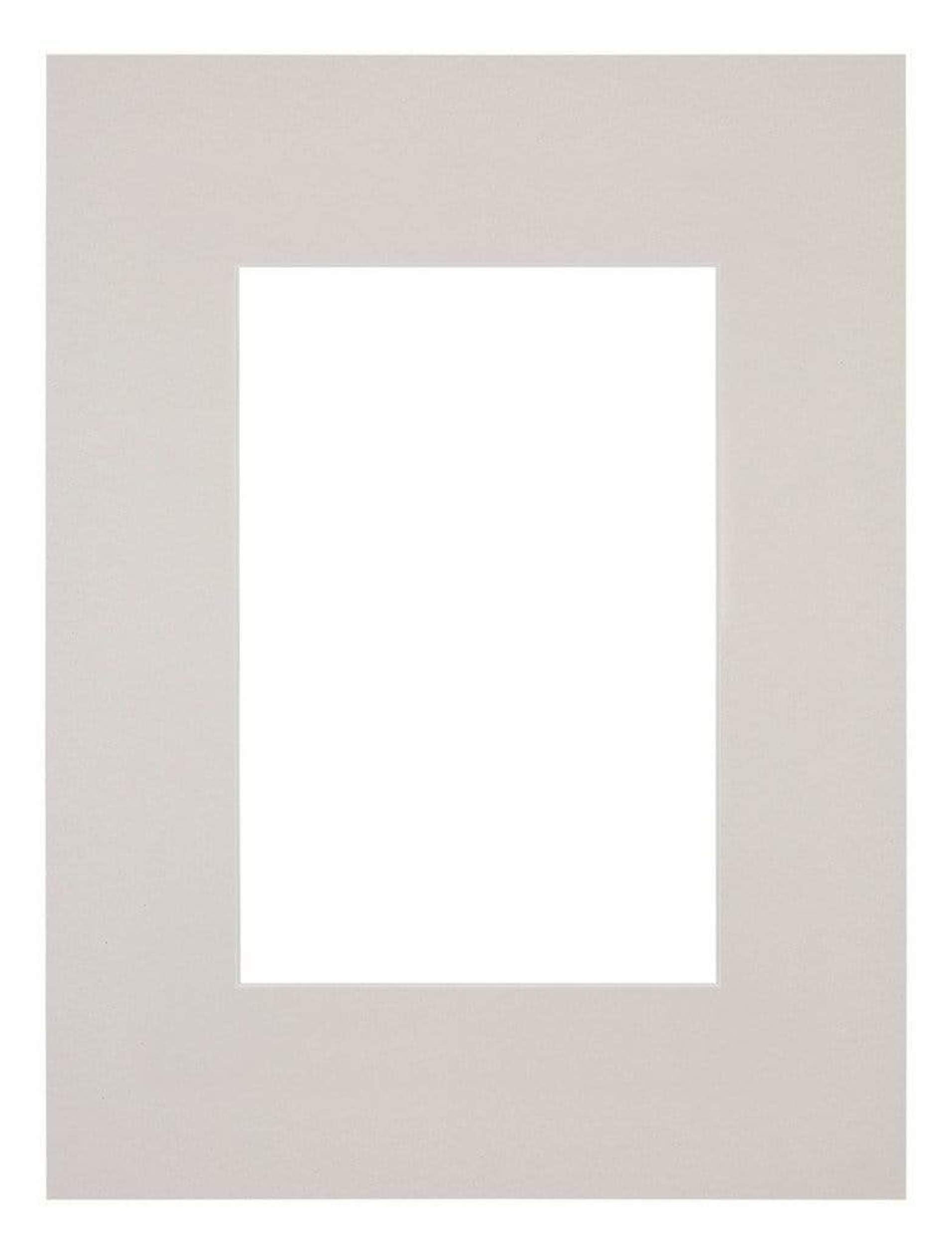 Passe Partout 18x24cm Carton Gray Gray Edge Straight Front | Yourdecoration.com
