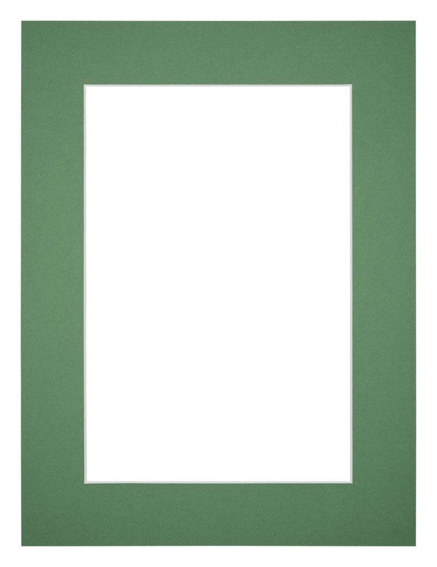 Passe Partout 18x24cm Carton Green Forest Edge 5cm Straight Front | Yourdecoration.com